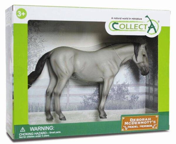 * LUSITANO STUTE GRAU 1:12 DELUXE, WINDOW BOX