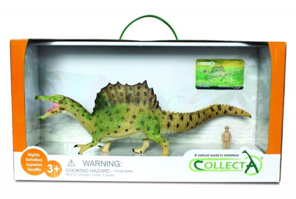 SPINOSAURUS MIT BEWEGLICHEM KIEFER WINDOW BOX (DELUXE WB)
