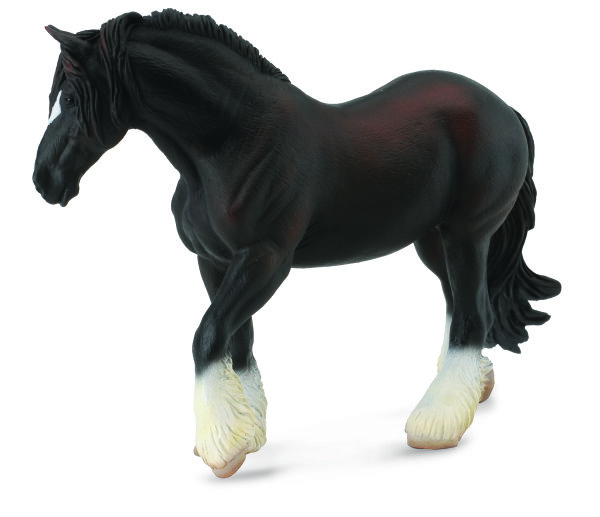 SHIRE HORSE MARE - BLACK