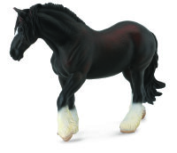 SHIRE HORSE MARE - BLACK