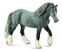 SHIRE HORSE MARE - GREY