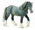 SHIRE HORSE MARE - GREY
