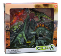 6 ST DINOSAURIER  SET WINDOW BOX