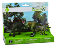 * 3 ST DINOSAURIER SET PLATFORM