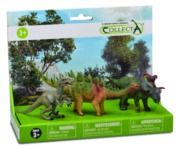 3 ST DINOSAURIER SET PLATFORM