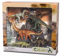 * 6 ST PRÄHISTORISCHES LEBEN SET WINDOW BOX