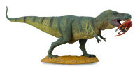 TYRANNOSAURUS REX MIT BEUTE STRUTHIOMIMUS (XL)