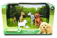 * 4 ST HUNDE SET OPEN BOX