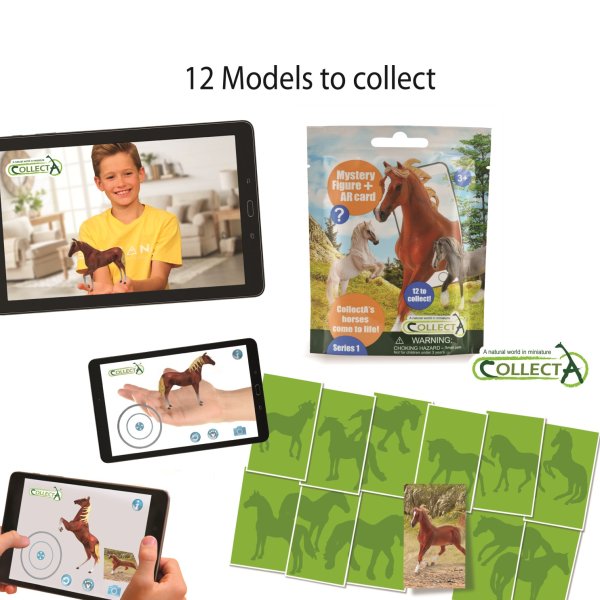 * POP-UP-DISPLAY: AR-PFERDE SERIE; 2 x 12 Tüten