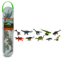 COLLECTA BOX MIT MINI DINOSAURIERN - II
