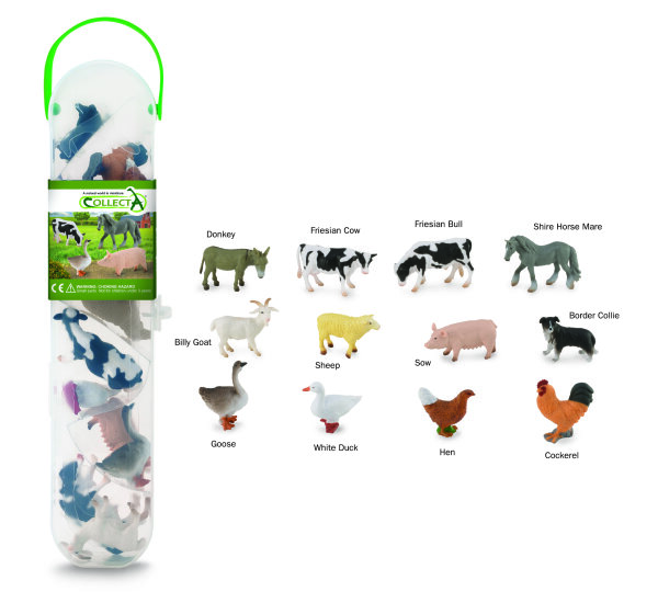 COLLECTA BOX MIT MINI BAUERNHOFTIEREN