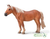 NORIKER STUTE FUCHSFARBE MIT HELLEM LANGHAAR (XL)